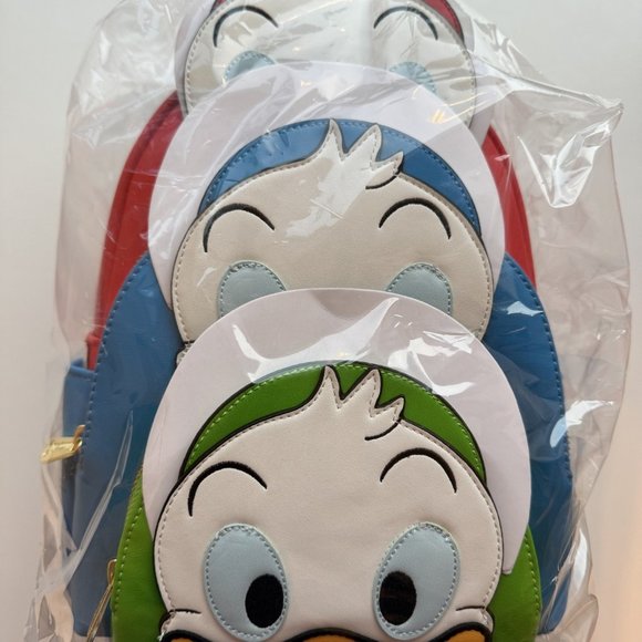 Loungefly Disney Ducktales Huey, Dewey & Louie Mini Backpack - Picture 6 of 6